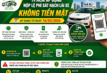 TP.HCM áp dụng nộp lệ phí sát hạch lái xe không tiền mặt
